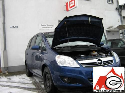 Opel Zafira B 1 8i Erfolgreich Auf Autogas Lpg Umgerustet